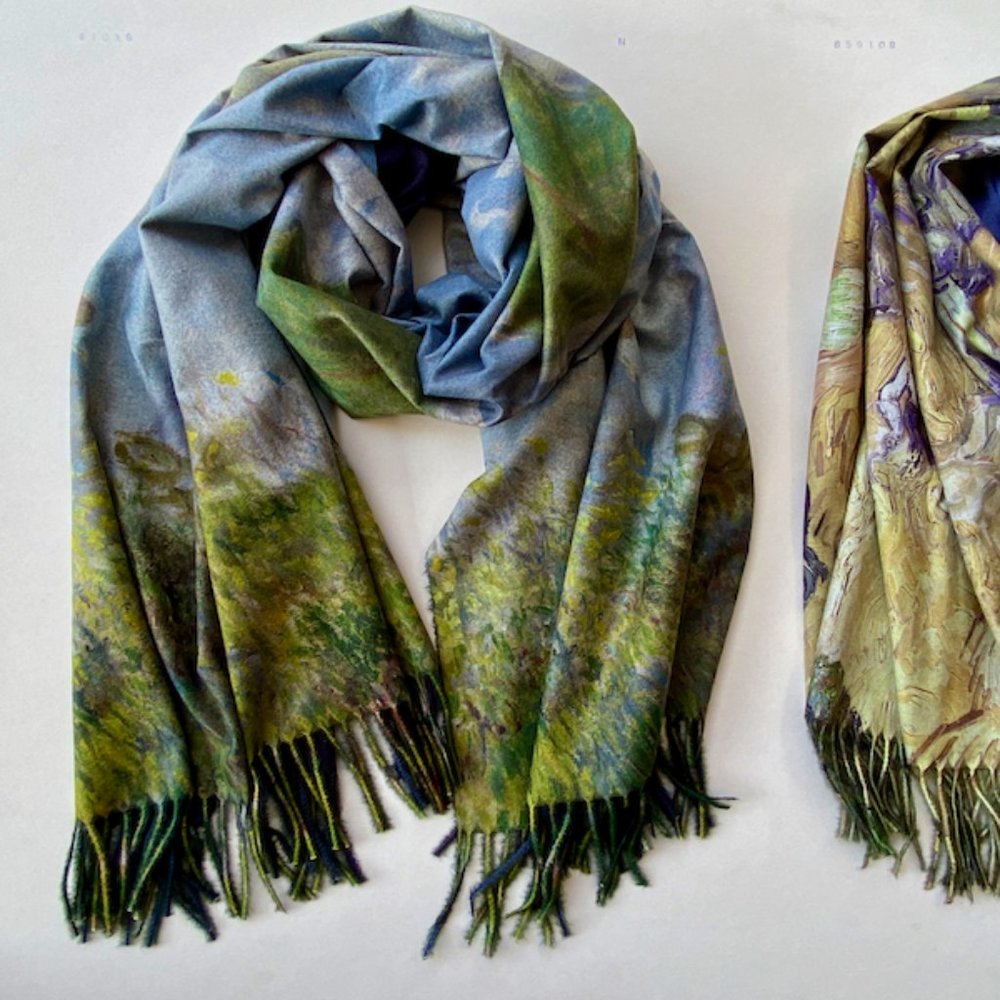 Monet Museum Art Scarf Wrap Decor